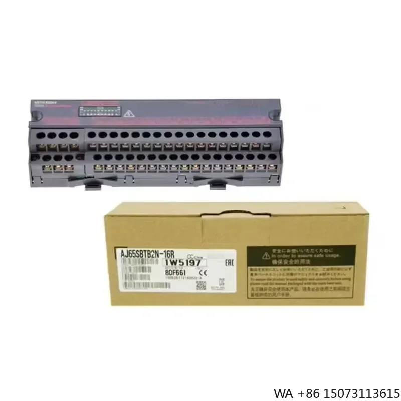 Genuine PLC Remote Module AJ65SBTB2N-16R for Industrial Automation with CC-Link Interface DC24V New