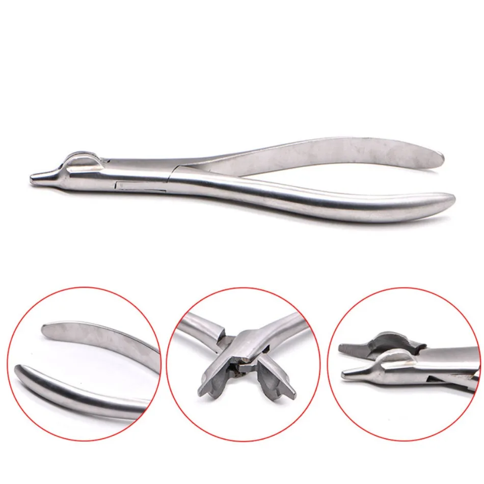 

Dental Three Jaws Plier Orthodontic Oral Instrument Laboratory Technical Plier Wire Bending Pliers 127# Pliers Dentist Tools