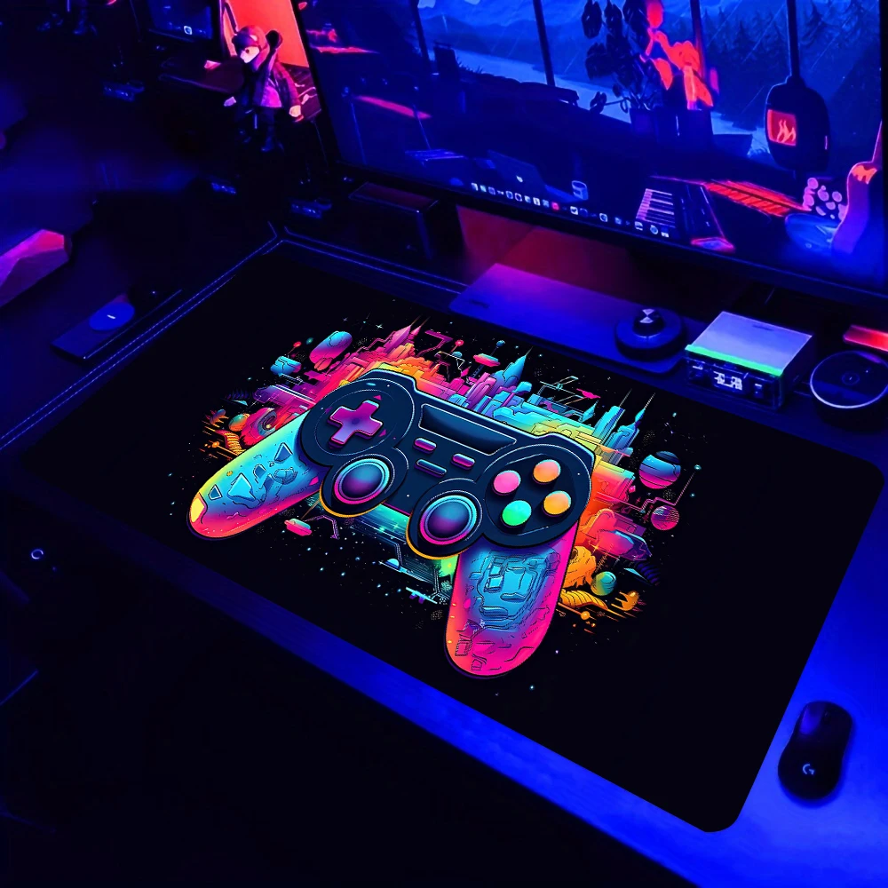 Mauspad-Muster, großes Gaming-Mauspad, XXL, Gamer-Tastatur, Pads, Büro, Laptop, Schreibtisch, Matten, rutschfeste Gummi-Tischmatte für Zuhause