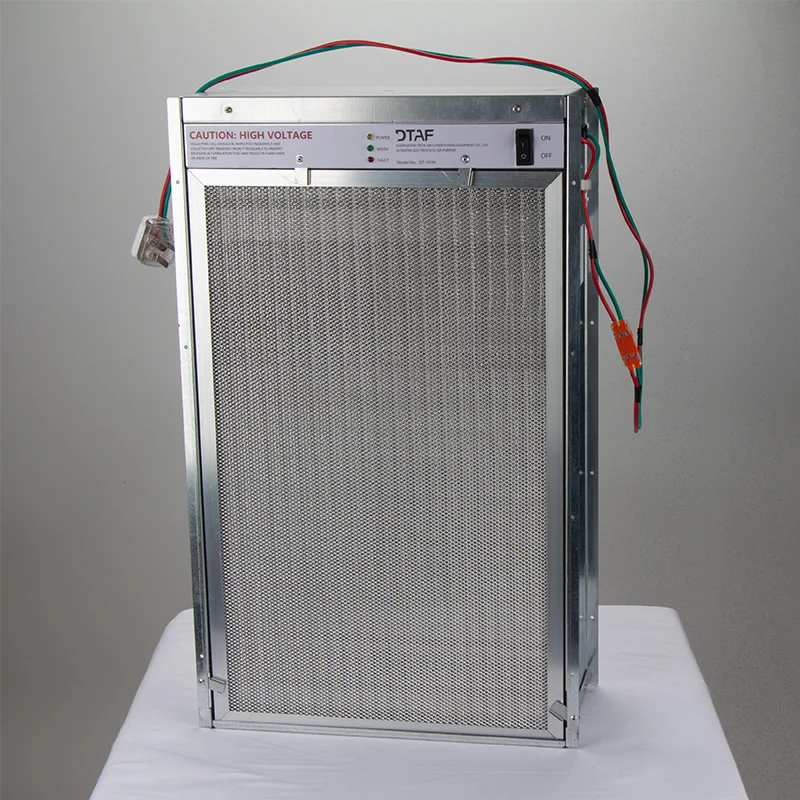 Stainless steel high efficiency 99.99% box filter industrial air purifier ESP filter
