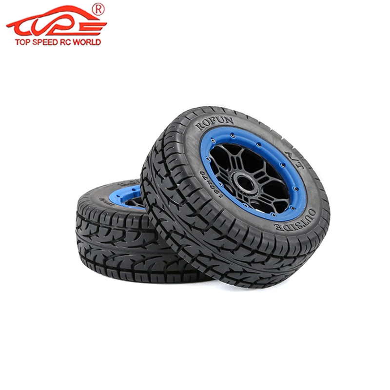 

Upgrade Parts ALL TERRAIN TYRES WITH WHEEL HUB BEADLOCKS RING KIT for 1/5 SCALE LOSI 5IVE T ROFUN ROVAN LT KM X2 SLT/V5/ BAHA 5S