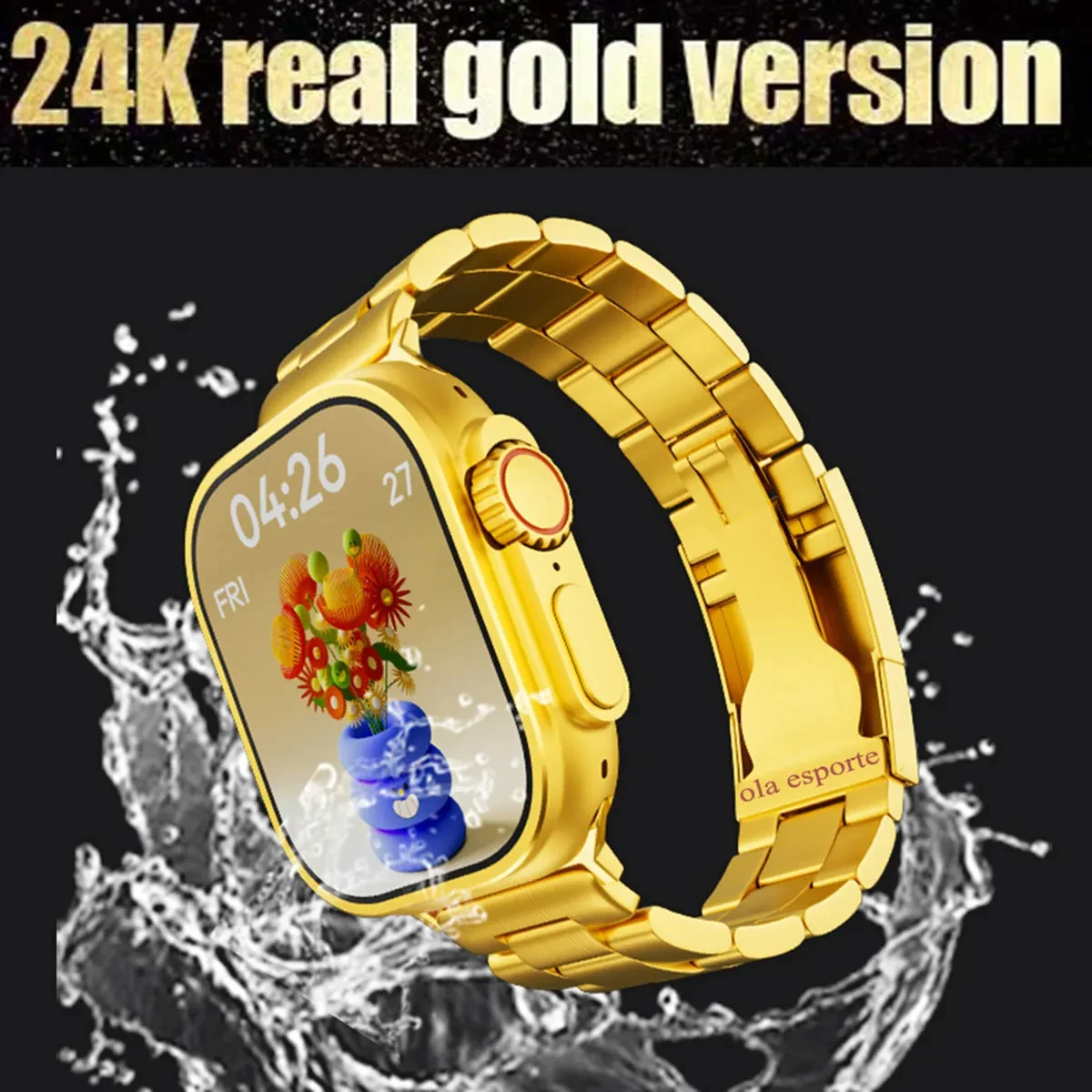 2024 G9 Max Gold Smart watch sports fitness men women reloj inteligente  G9  Pro Smart Watch Series 9 PK G9PRO  hello3 for men