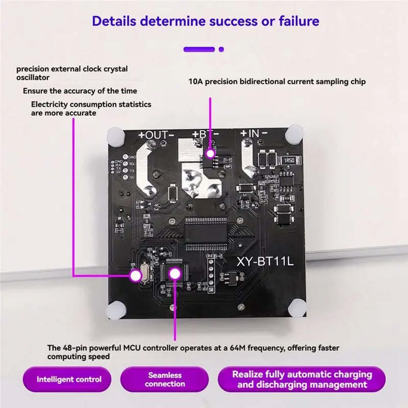 Friendly!XY-BT13L 30A Battery Charge Discharge Module+K485X Module Charge Protection Bidirectional Current Detection Protector