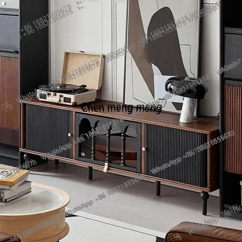 

Modern Entertainment Center TV Stands Cabinet Living Room Supports TV Stands Storage Wooden Home Furniture Armoire