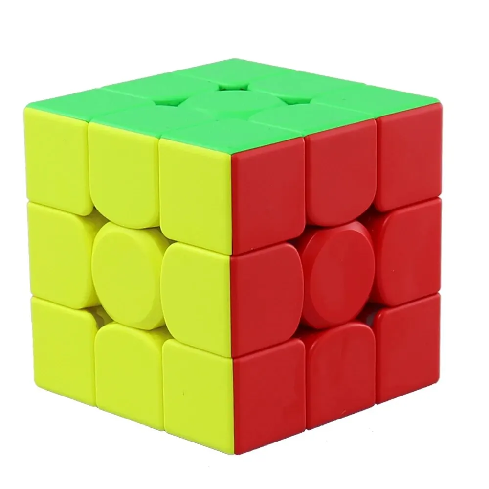 Gan monstergo 3x3 m Edu từ ma thuật tốc độ Cube stickerless chuyên nghiệp Fidget Đồ chơi gan MSG Edu 3x3 CUBO magico câu đố