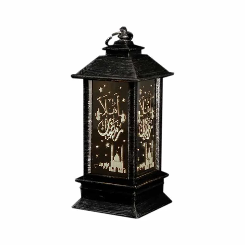 AT05-1 Piece Eid Mubarak Led Lantern Ornaments Nightlight Lighting Home Decorations Ramadan Festival Party Gifts,I