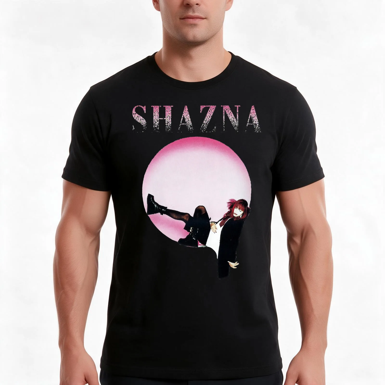 SHAZNA - IZAM - Band Shirt - Visual Kei Melty Love T-Shirt, Summer Casual Cotton Tee, Oversized Streetwear Tops, 100% Cotton