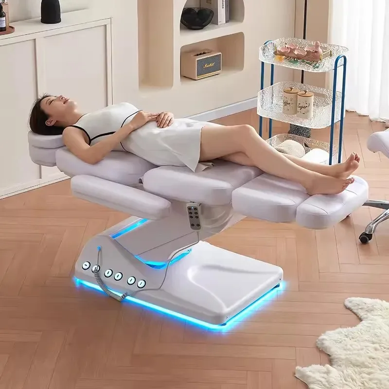 Electric Beauty Bed Automatic Massage Surgery Bed Lift Tattoo Injection Micro Massage Medical Tattoo Bed