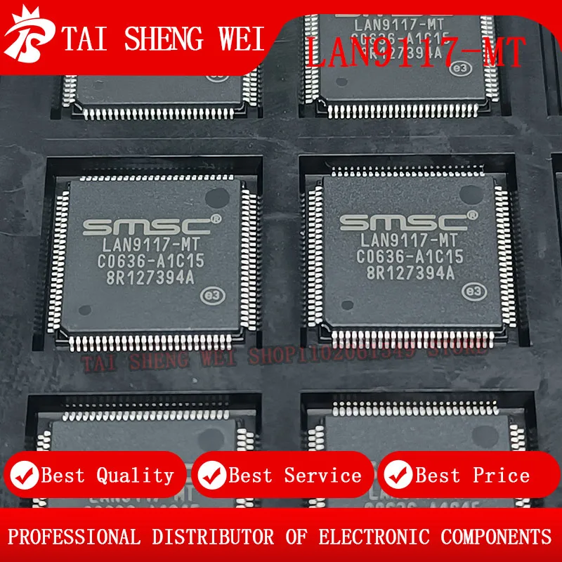 

2 шт. LAN9117-MT LAN9117 9117 TQFP-100 QFP-100 новая оригинальная микросхема