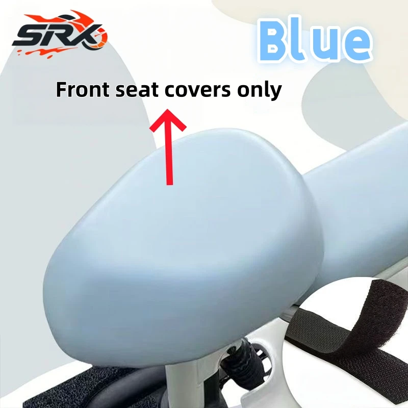 For Electric Bicycle  All-inclusive blue Seat Cover Anti‑wear Anti‑scratch Four Seasons Waterproof Sunscreen Dustproof