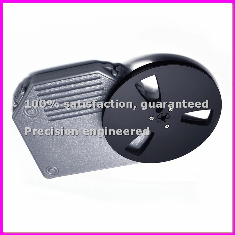 

7-дюймовая пустая катушка для записи с коробкой для хранения пустых катушек, портативный защитный футляр для открытых катушек с записывающей лентой B-ABVP