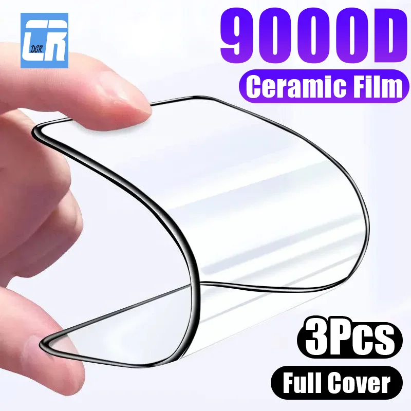

1-3Pcs Ceramic Soft Film For OnePlus 10R 10T 9RT 9R 8T 7T 6T 10 9 8 Ace Pro Screen Protector Nord CE 2 2T N300 N200 Not Glass