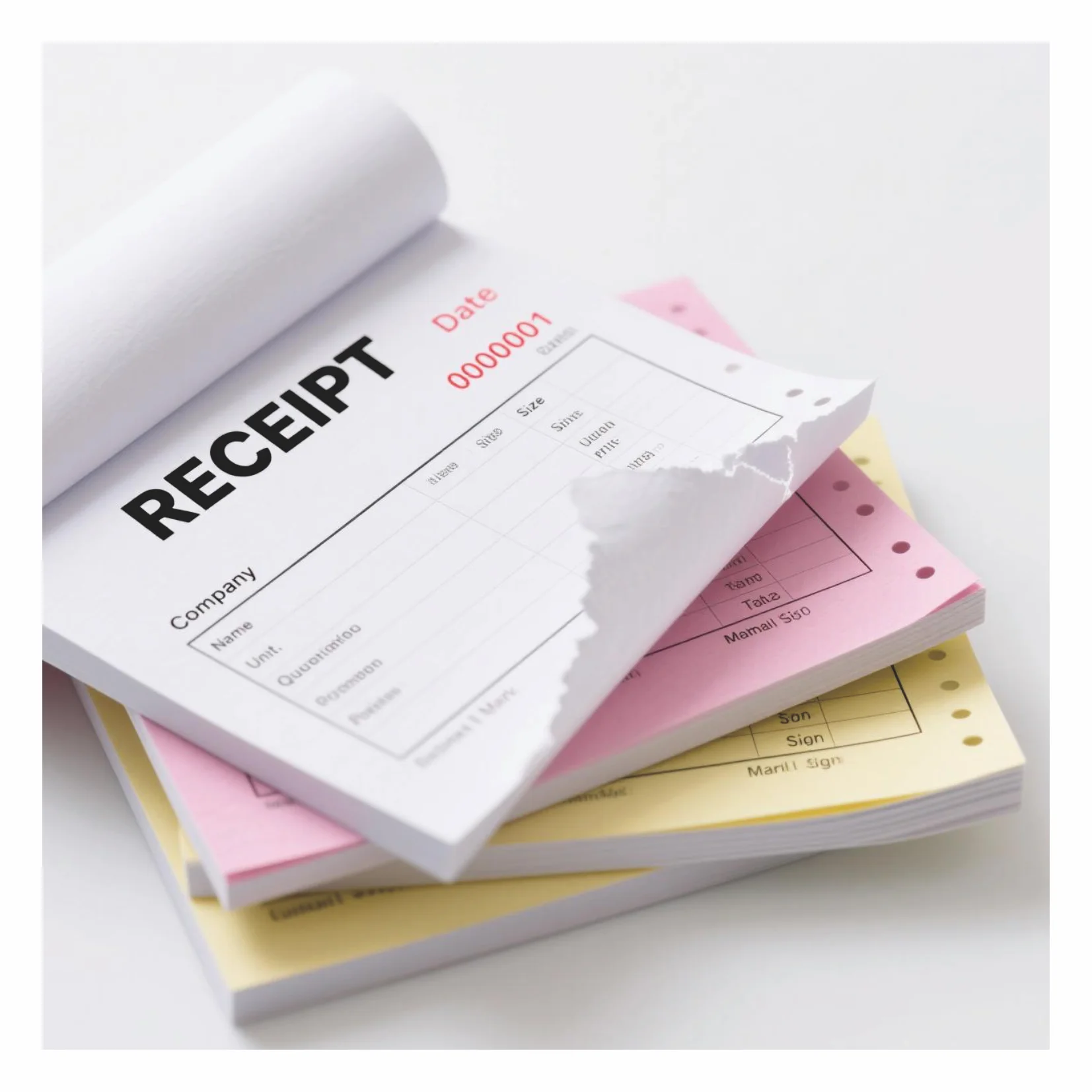 Streamlined Carbonless Forms For Order And Delivery Processing