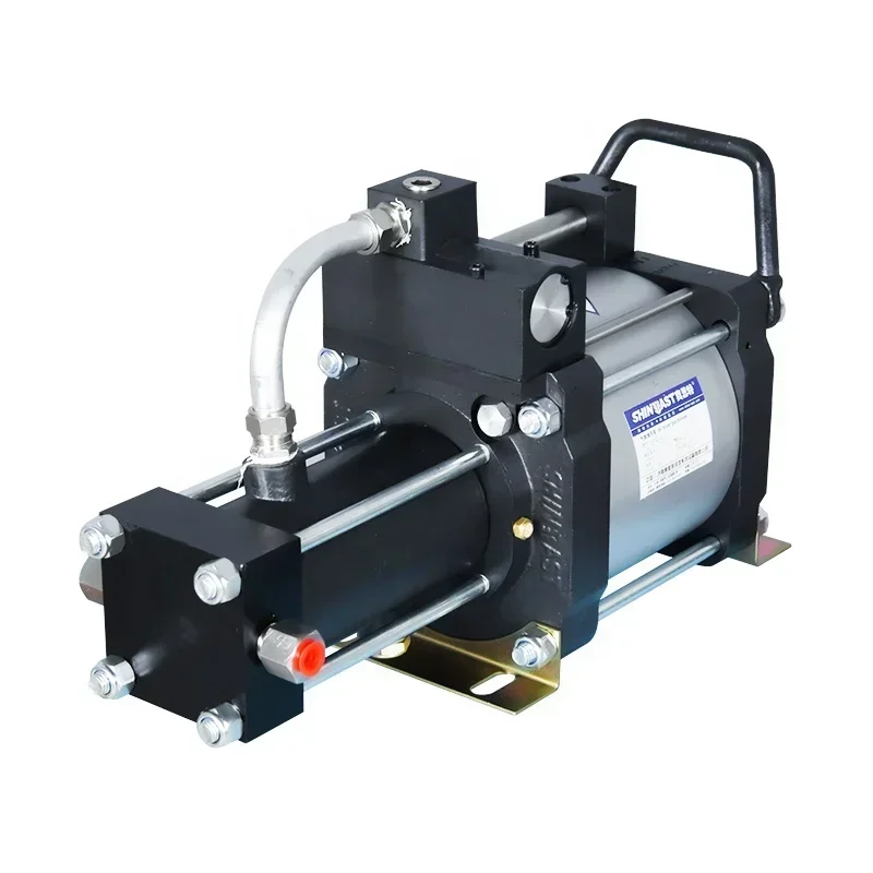 Hete verkoop Hogedruk pneumatisch luchtaangedreven stikstof- en waterstofboosterpompsysteem