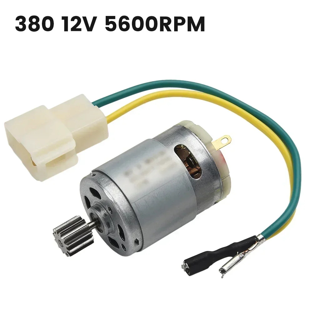 Motors For Kids Electric Car RS550/RS390/RS380 12V 6V RS555 24V 10 Teeth 1cm 35000RPM Electric Tool Replacement Accessory Kit
