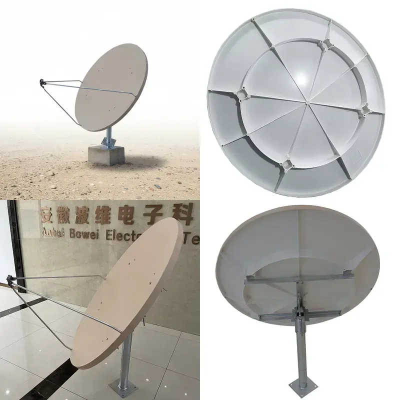 for  High Gain 120cm  Band Biased  Fiberglass Satellite Antenna