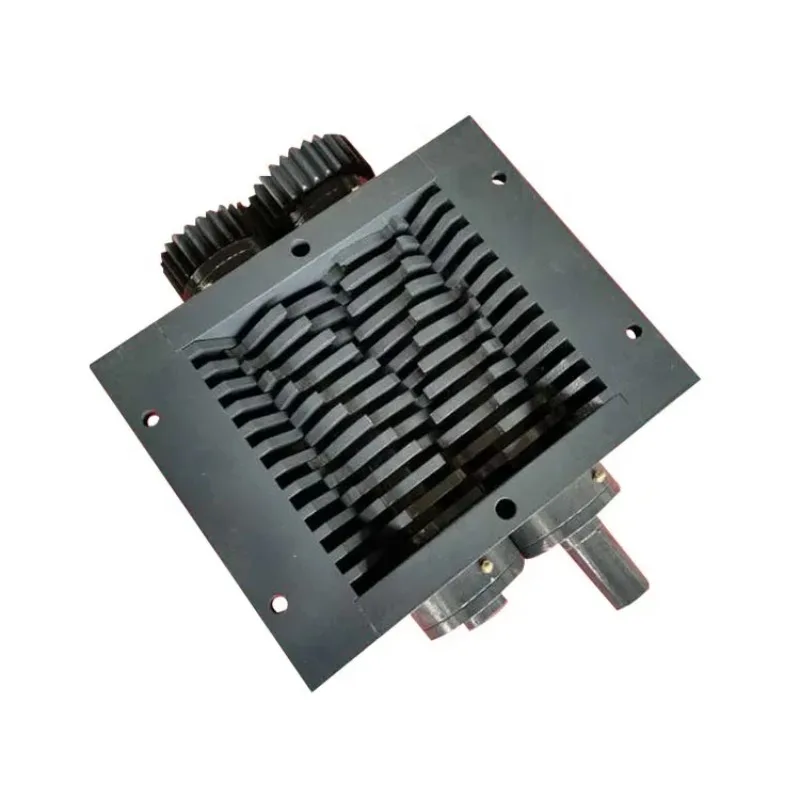 Factory Double Shaft 9CrSi HSS and  Material Shredder Machine Parts Shredder Box