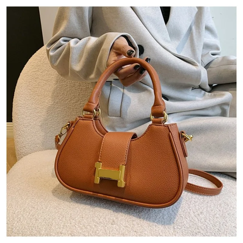 

Стильная сумка через плечо для женщин с регулируемым ремешком, студенческая сумка на плечо в кампусном стиле, портативная и повседневная