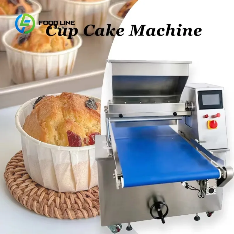 New Automatic High Capacity Cup Cake Depositor Machine  for Commercial Use