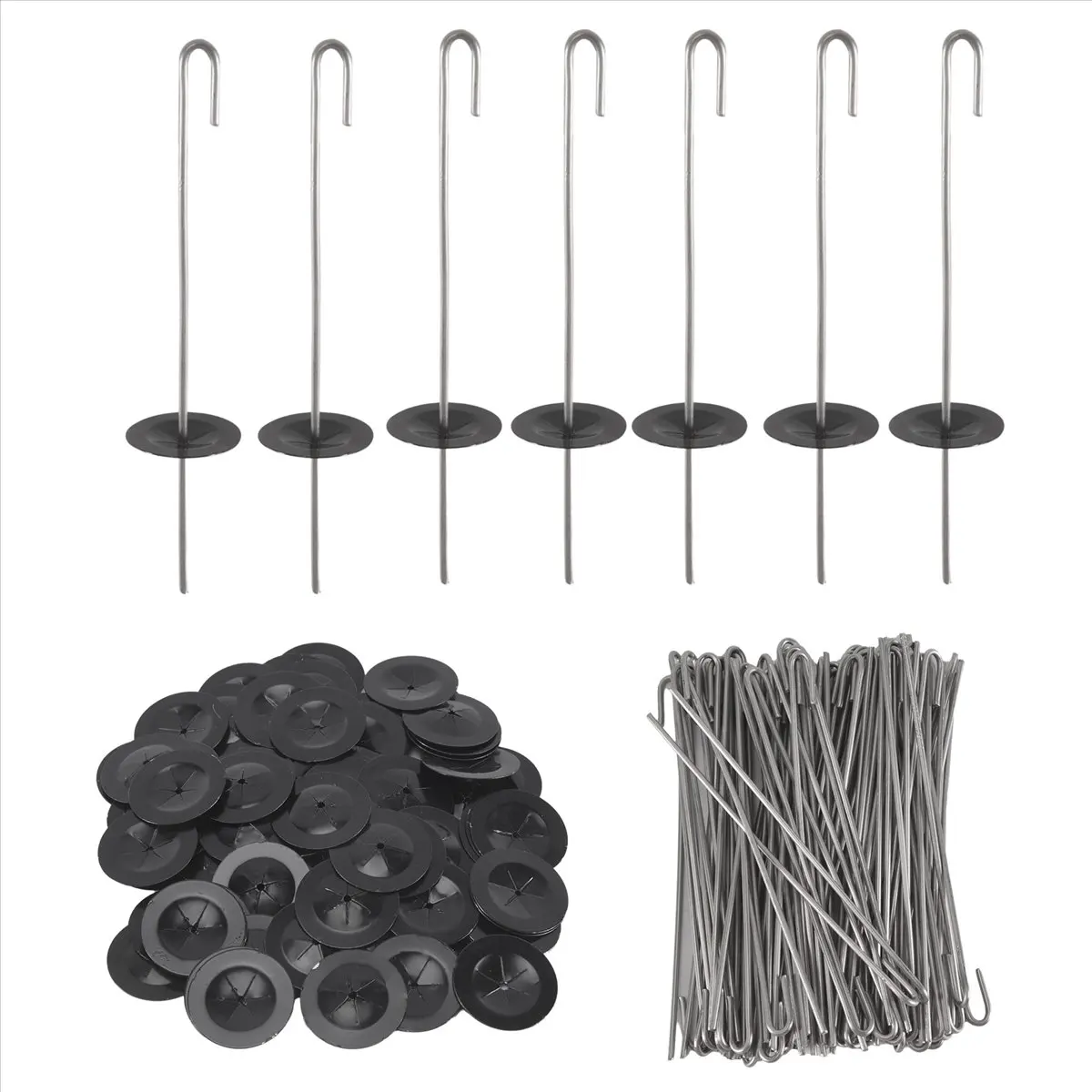 NEW! 100 Packs Solar Panel Guard Clips, Stainless Steel Wire Fence Fasteners Animal Guard Roll Kit for Solar Panel