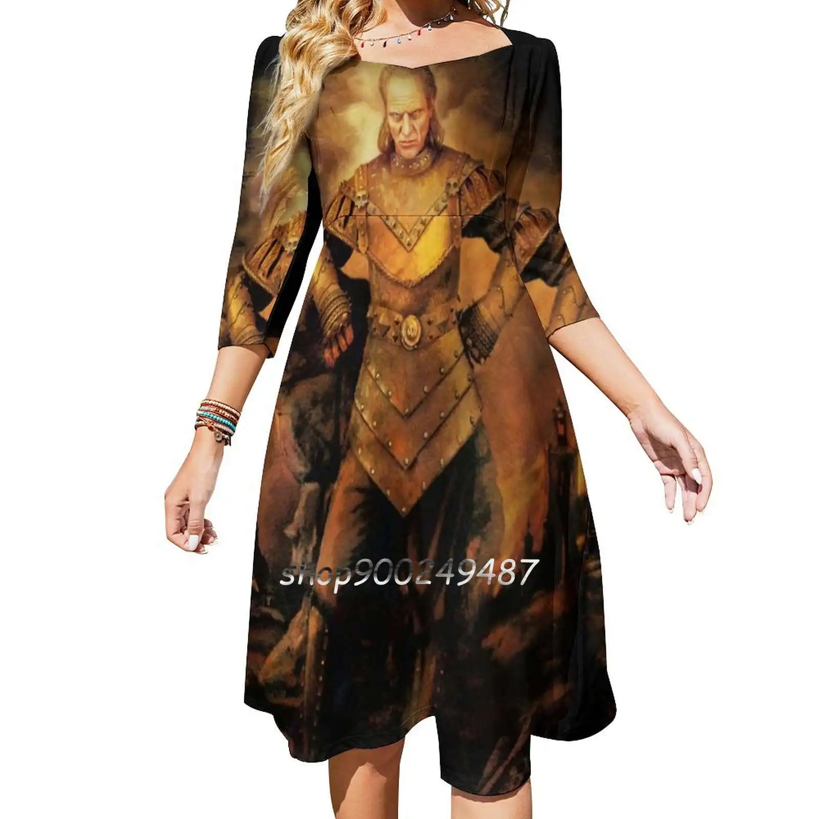 Vigo The Carpathian Women Spring Autumn abito a maniche lunghe abito Casual femminile Vigo The Carpathian Ghostbusters Graphic