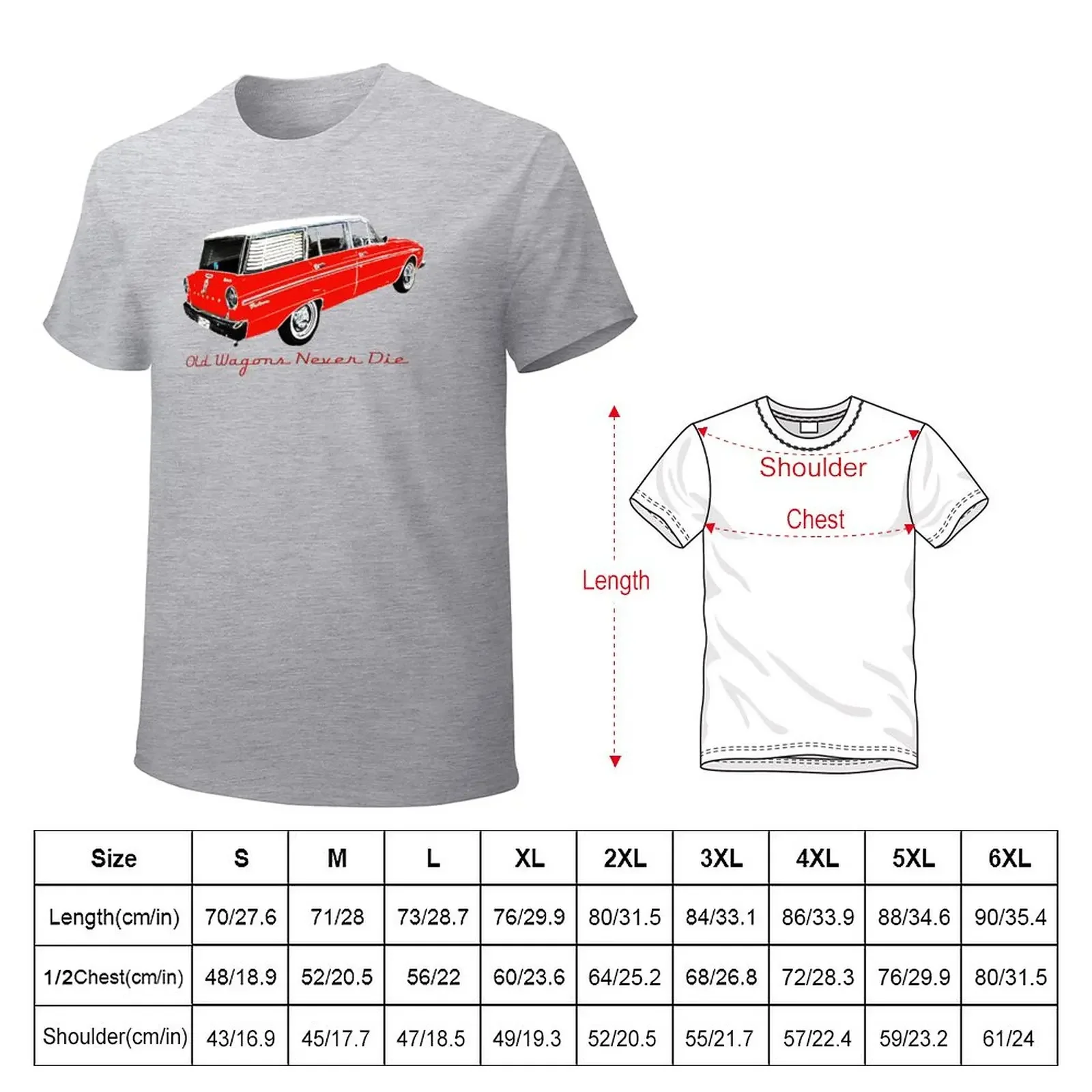 XM Falcon Wagon - Old Wagons never die T-Shirt graphics customizeds shirts graphic tees Blouse men graphic t shirts