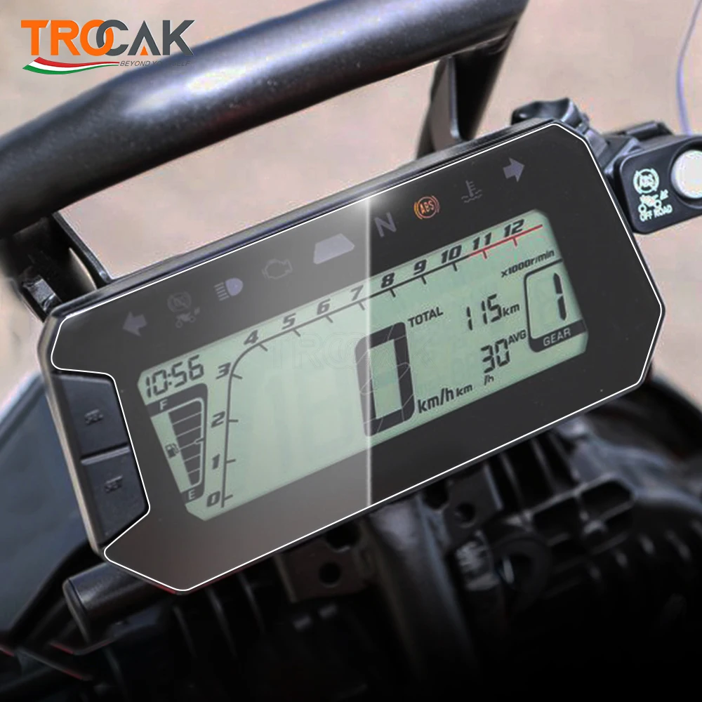 For Honda CRF300L CRF 300L Rally 2021-2025 Motorcycle TPU Scratch Cluster Screen Dashboard Protection Instrument Film