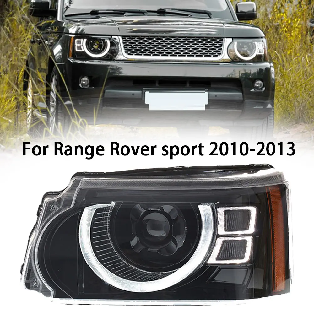 Car Front Lights For Land Rover Range Rover Sport 2010-2013 L320 Upgrade LED Front Lights Automobile Parts LR023551 LR023552