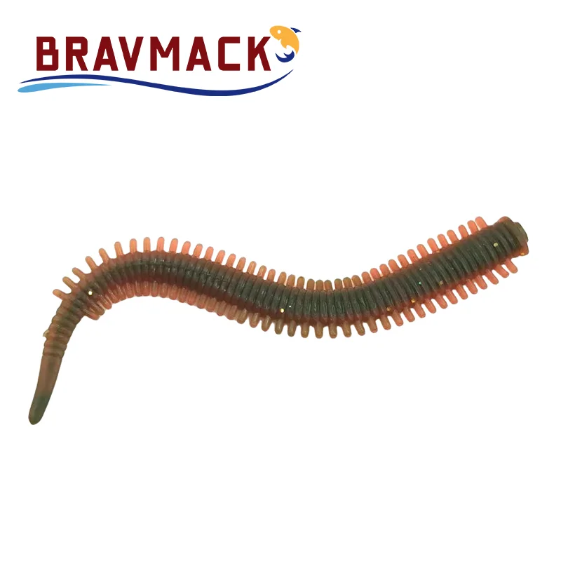 10 قطعة/الحزمة عداء الطريق السحر بيونيك ديدان الرمل البحر الطعم الناعم الصيد السحر الطعم الاصطناعي الصيد الطعم
