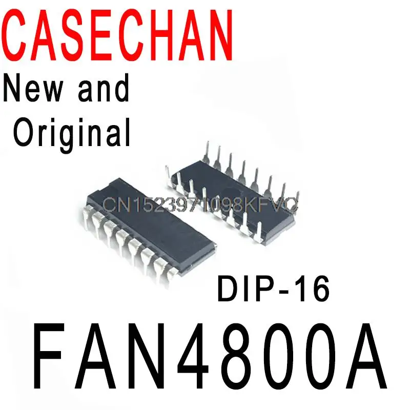 5PCS New and Original FAN4800IN FAN4800ASNY FAN4800 DIP-16 Power Management Chip In Stock IC FAN4800A