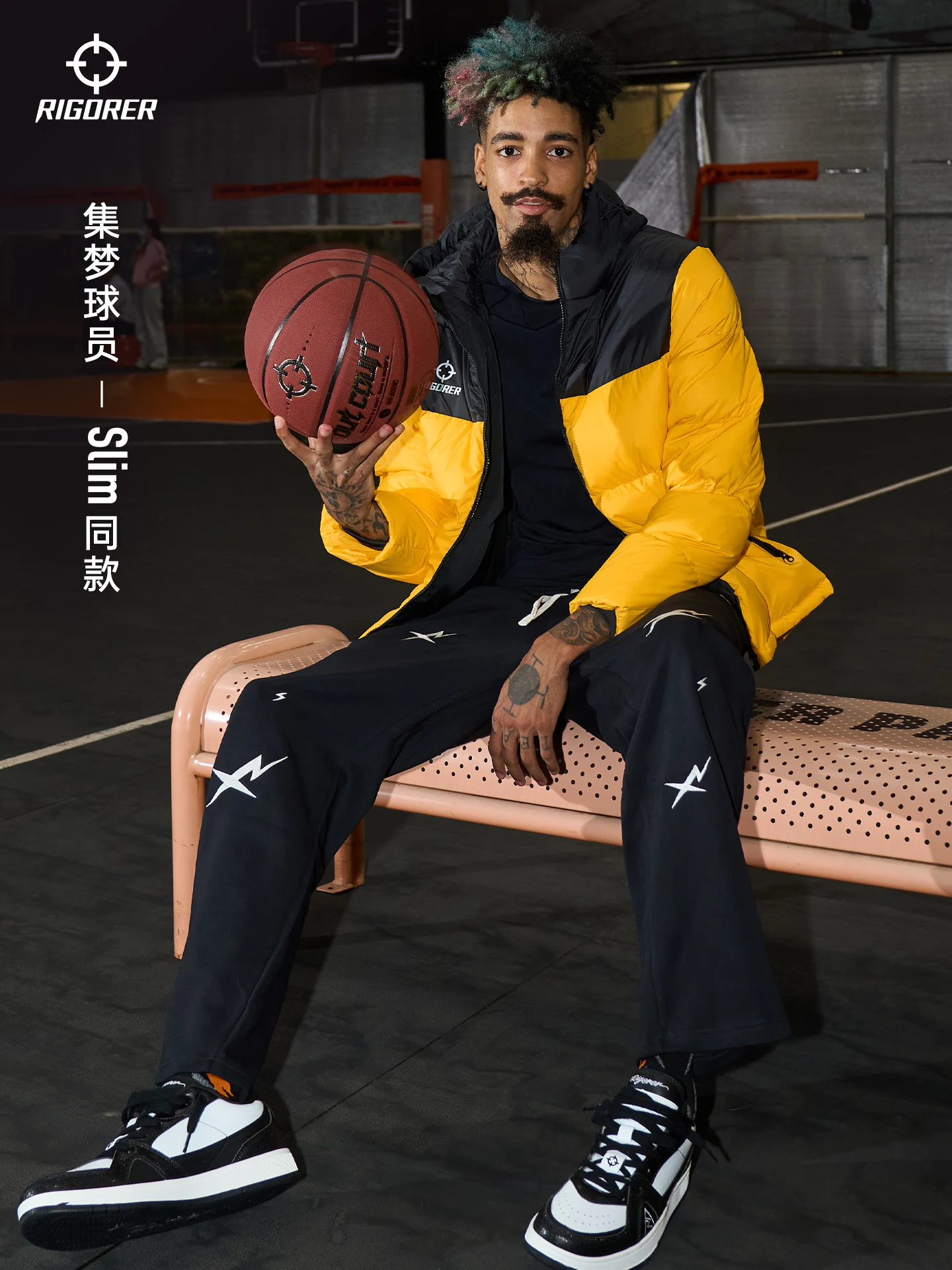 

RIGORER Sports Pants 2025 Autumn New Men's Basketball Running Straight Loose Breathable jogging sports pants sports pants