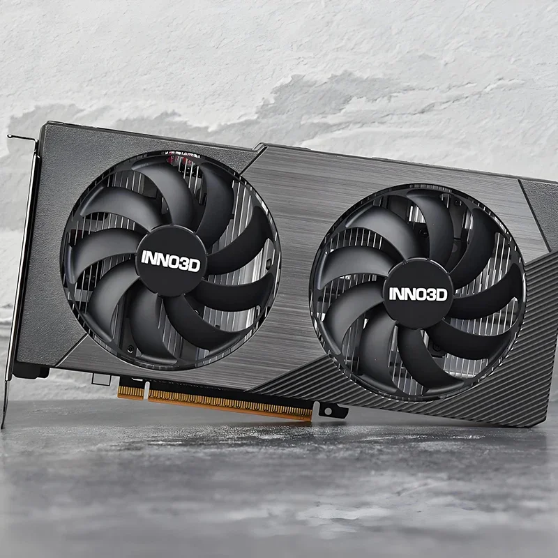 RTX5060 graphics card, supports DLSS4.0 metal backplane reinforcement design, desktop independent graphics card