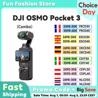 【EU Ship 】DJI OSMO POCKET 3 Combo ActiveTrack 6.0 3-Axis Stabilization 10-Bit D-Log M ColorOSMO POCKET 3