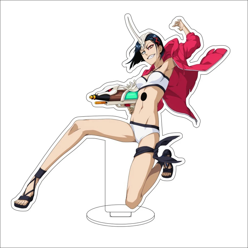 15cm hot Anime BLEACH Acrylic Stand Model Cosplay Characters Ornament Accessories Goods Collection Gifts 60pcs