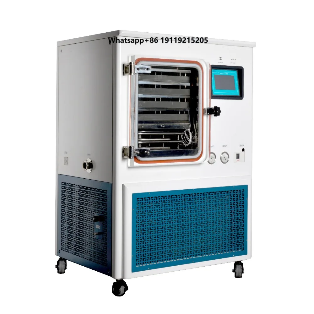 Freeze Dryer for Tea, Cordyceps, Fruits, and Vegetables  Laboratory-Grade Low-Temperature Vacuum Freeze Dryer