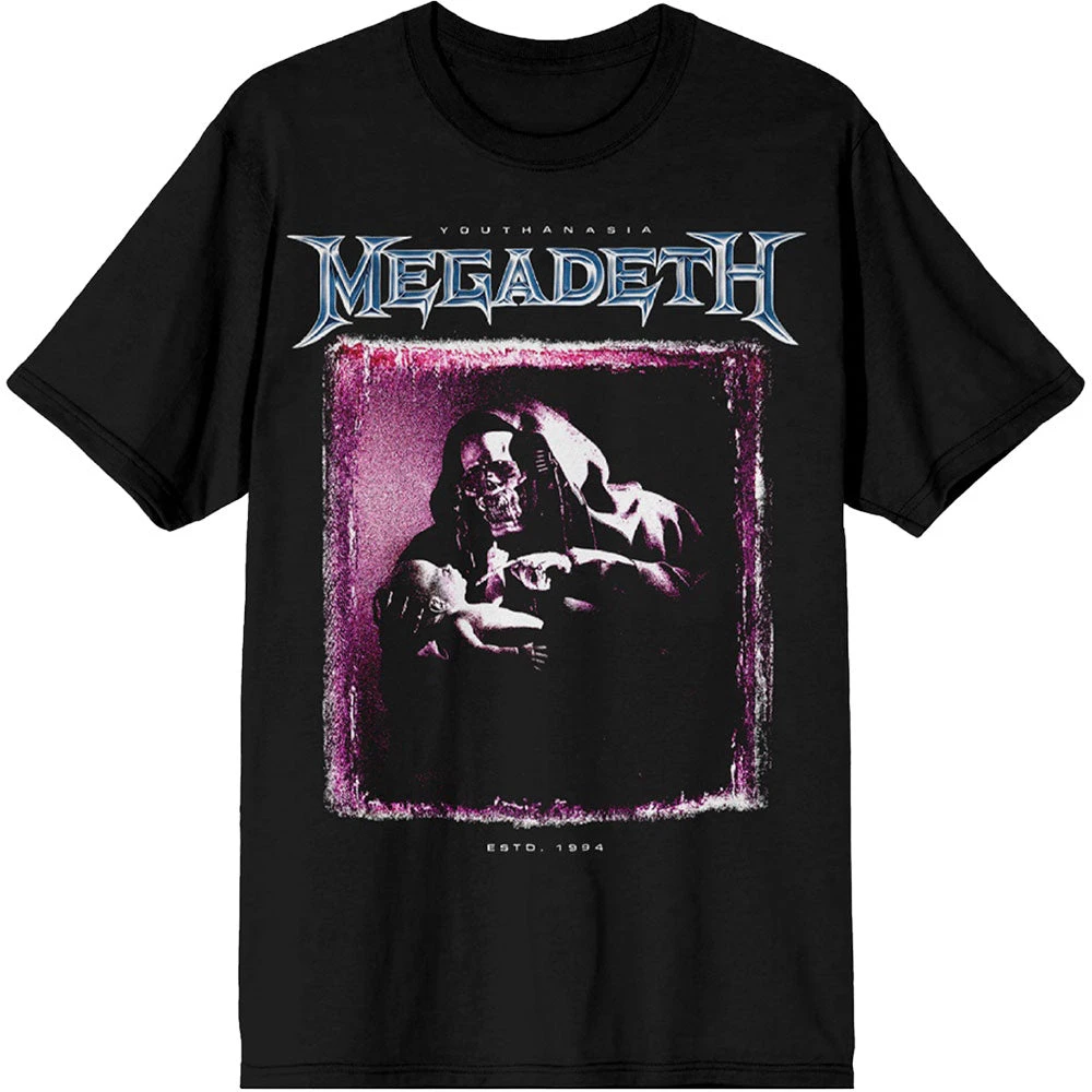 Rust in Peace Track List  Megadeth  Band T-Shirt Cotton Graphic Tee Men Women Summer Streetwear