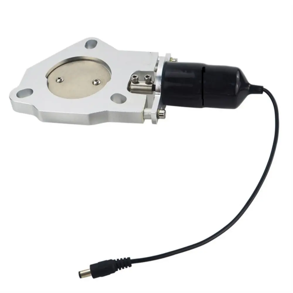 Válvula doble de corte de escape eléctrico de tamaño de 2,5 "o 3", válvula de Control de escape con Control remoto, construcción de acero inoxidable