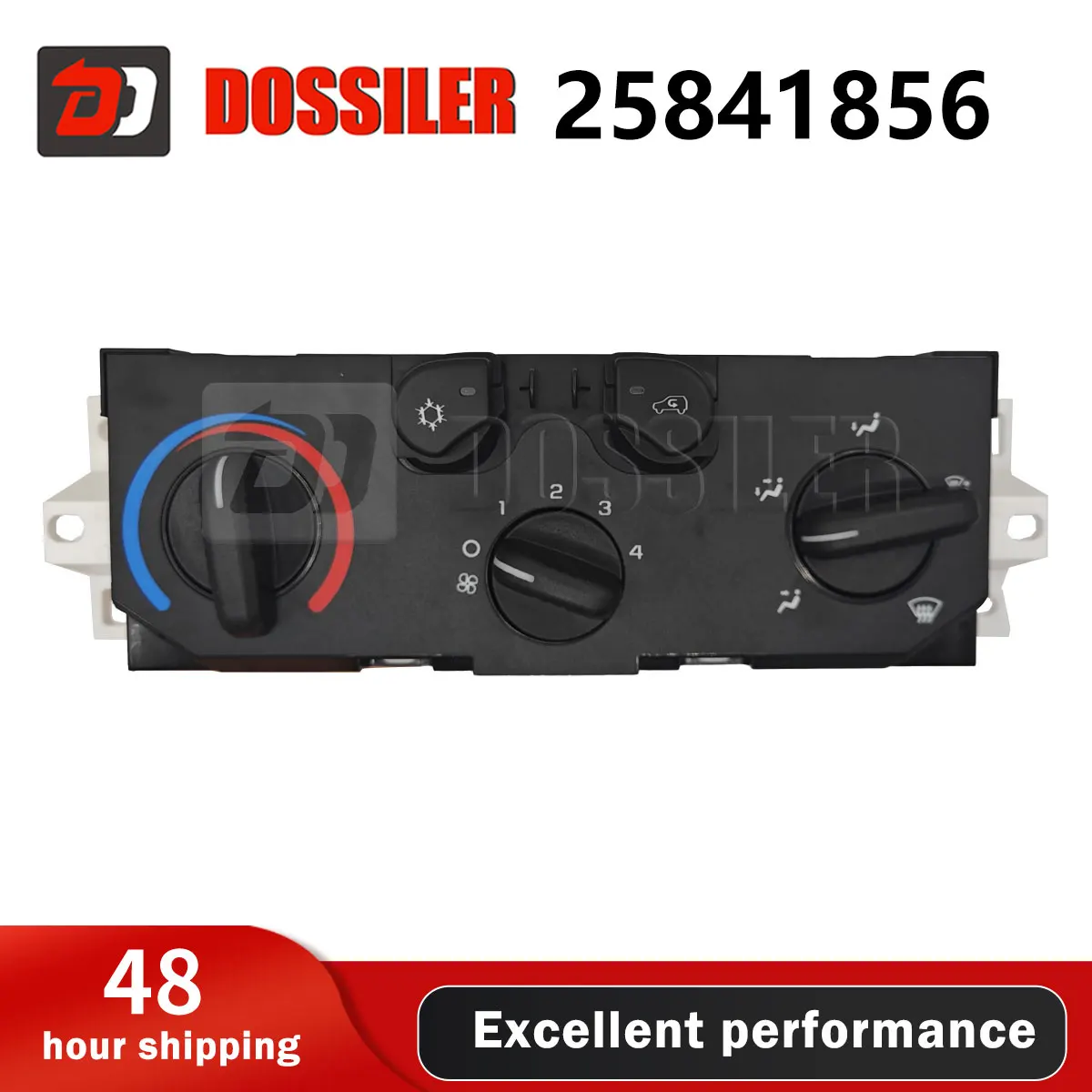 

25841856 Heater Control Switch Climate Air Conditioner Panel for 2004-2012 Colorado Canyon Blower Motor Control Module 15221922