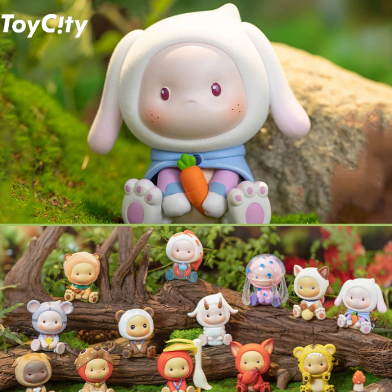 

Original TOYCITY Tudodori Sitting Baby Series Surprise Blind Box Cartoon Designer Dolls Mistery Figure Kawaii Trendy Toys Girls