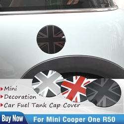 Brand New Plastic Car Fuel Tank Cap Cover StickerFor Mini Cooper One Hatchback R50 1.5T Car-Styling Decoration Car Accessories