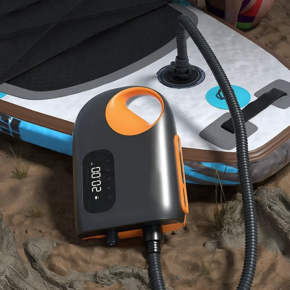 Portable Electric Air Pump Car Tire Inflator Wireless Compressor For Outdoor Camping Tent Kayak Paddle Board Auto Supply