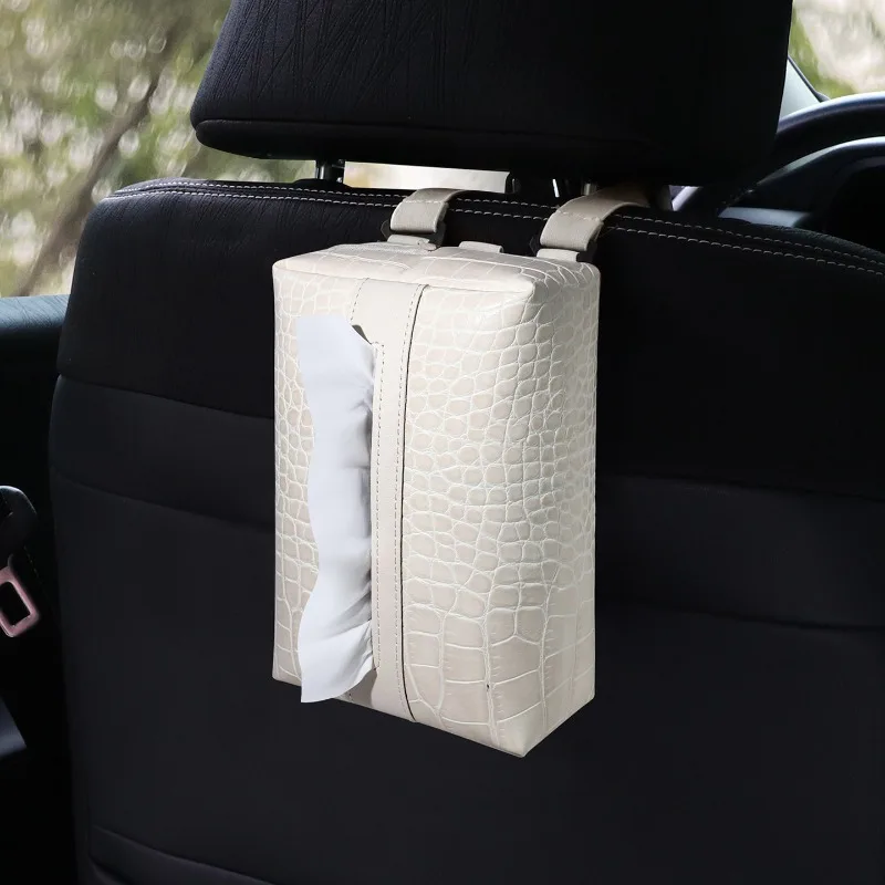 Car tissue box, armrest box, chair back paper drawing storage box, new creative multi-functional paper drawing box