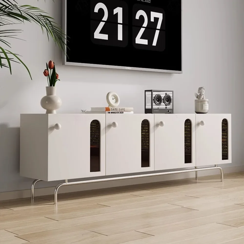 

Storage Ground Shelf Tv Stands Design Luxury Long Chest Mueble Tv Minimalist Sideboards Standing Living Room Home Furniture