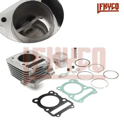 62mm Motorcycle Cylinder Kit Piston Gasket Set for SUZUKI GS125 GN125 EN125 GZ125 DR125 TU125 KLX125 GS150 GN150 157FMI K157FMI