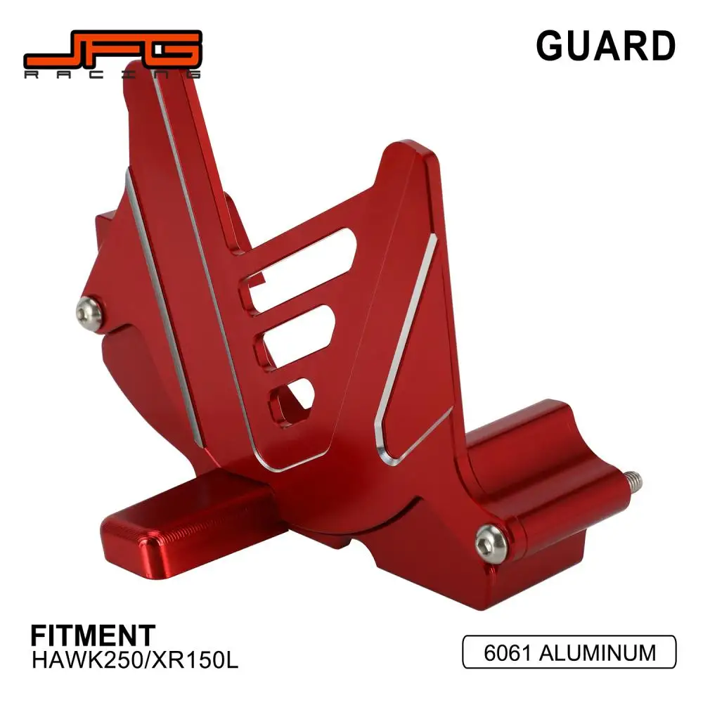

Аксессуары для мотоциклов, защита звездочки цепи, защита для HAWK250 HAWK 250 для Honda XR150L XL 150L, грязевой пит-байк, алюминий