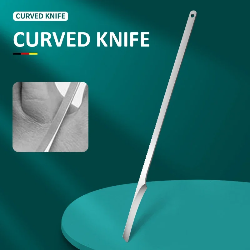 3 ピース/セットペディキュアナイフセットプロフェッショナル陥入爪フットケアツールステンレス鋼爪ニッパークリッパーリムーバーキット