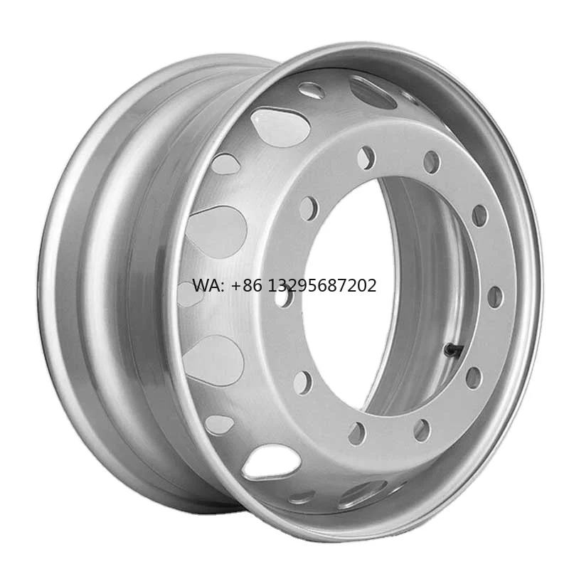 

22.5 Steel Truck Rims Steel Dump Chrome Pick up European Heavy Light Trucks Wheel Rim 22.5x9