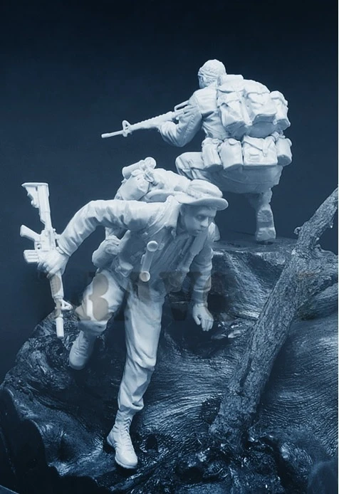 1/35 Resin Model Figure GK，Unassembled and unpainted kit