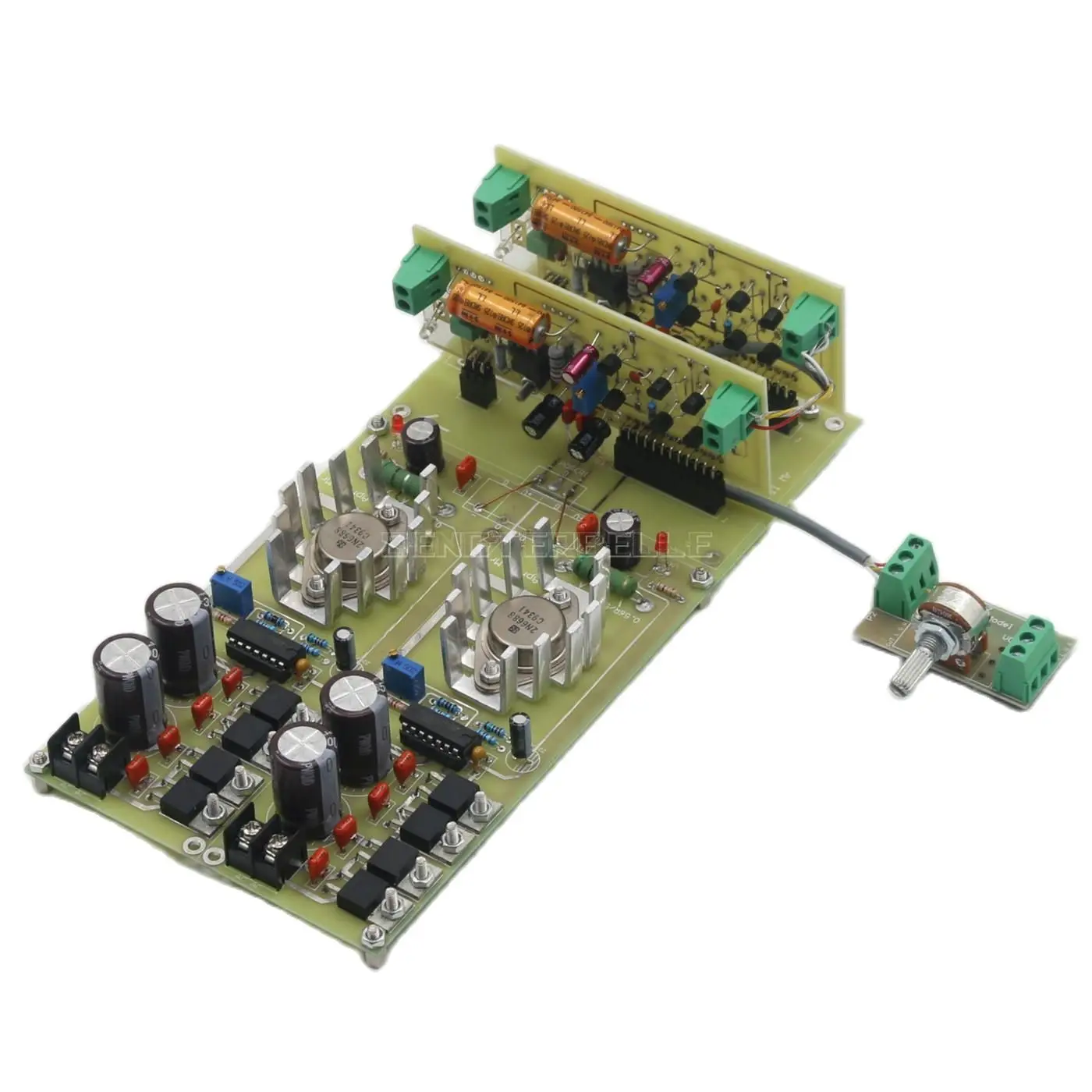 Assemble SOVER HiFi Audio Preamplifier Board With STUDER Linear Regulated Power Supply