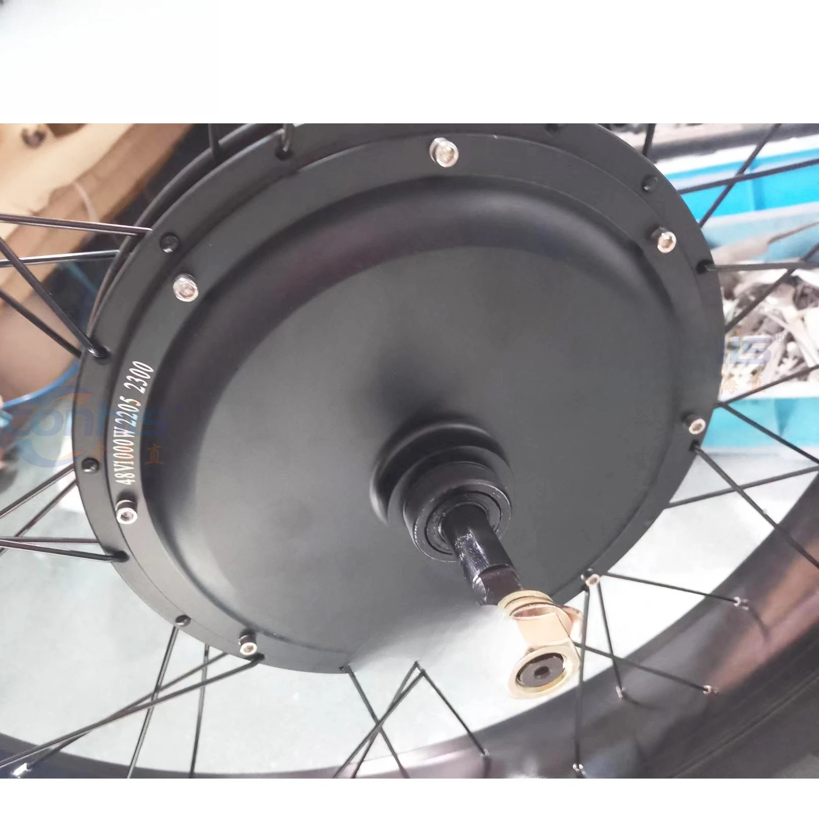 48V1000w mountain bike 26 * 4.0 modified electric vehicle snowmobile, fat tire kit front/rear drive
